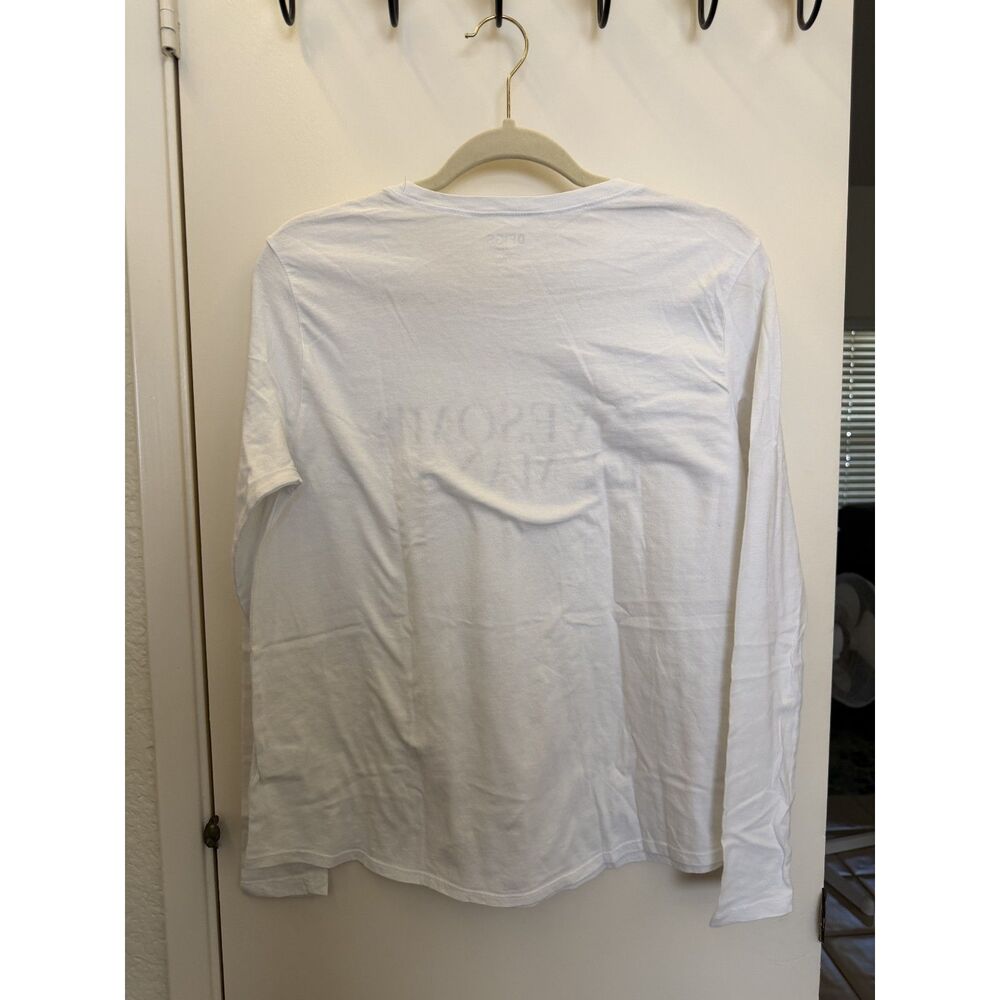Figs Awesome Humans White long sleeve tshirt size L - Picture 5 of 5